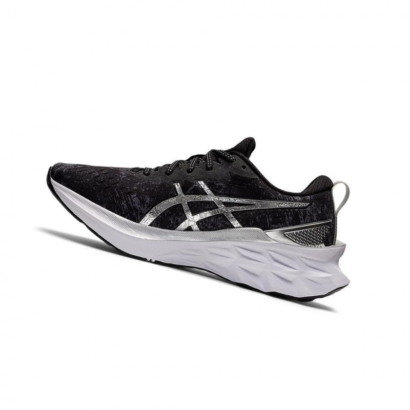 Chaussure Running Asics NOVABLAST 2 PLATINUM Femme Grise Argent | MFJA74386