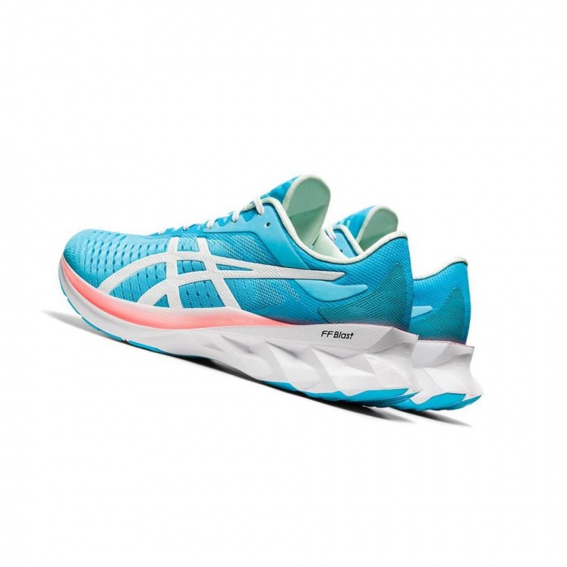 Chaussure Running Asics NOVABLAST Femme Bleu | OLMZ63271