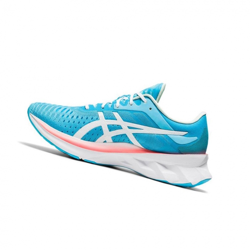 Chaussure Running Asics NOVABLAST Femme Bleu | OLMZ63271