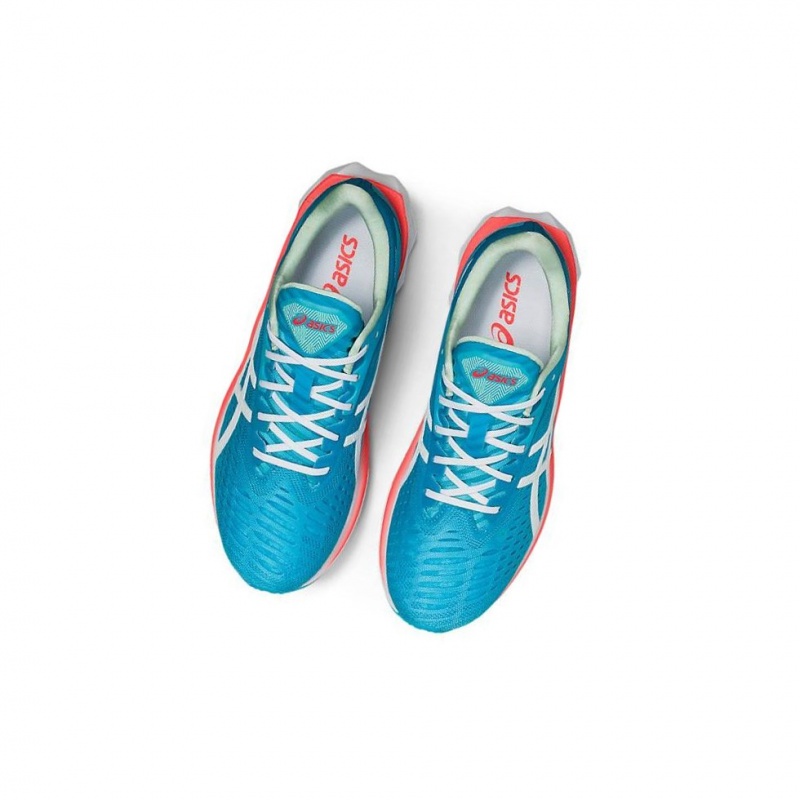 Chaussure Running Asics NOVABLAST Femme Bleu | OLMZ63271