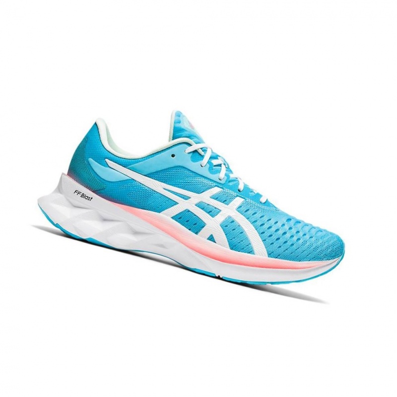 Chaussure Running Asics NOVABLAST Femme Bleu | OLMZ63271