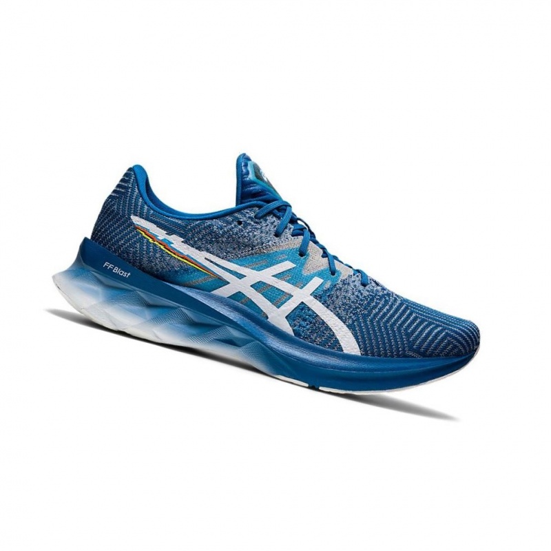 Chaussure Running Asics NOVABLAST Homme Bleu | XBIK17359