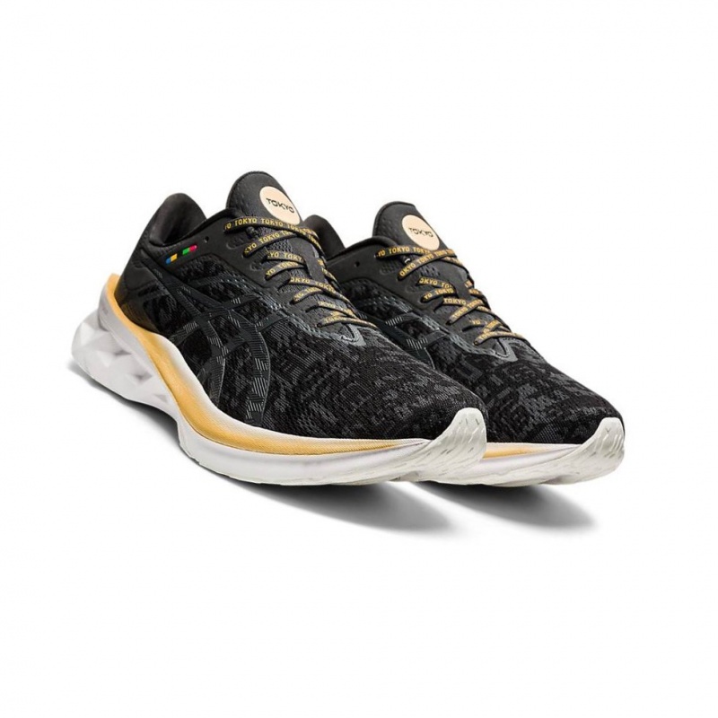 Chaussure Running Asics NOVABLAST Homme Noir | LHNQ53740