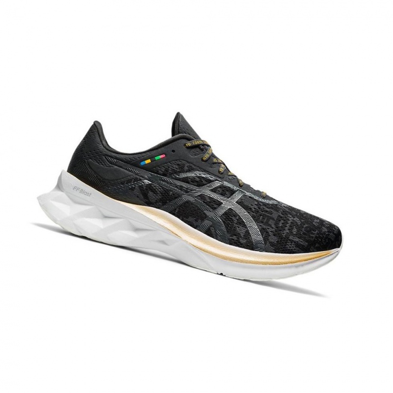 Chaussure Running Asics NOVABLAST Homme Noir | LHNQ53740