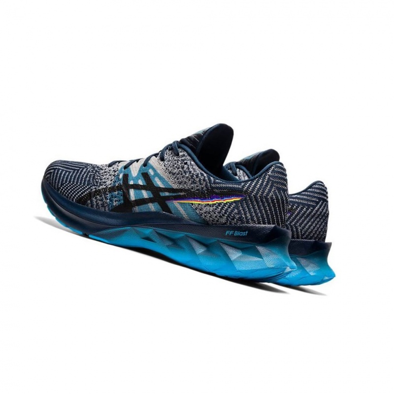 Chaussure Running Asics NOVABLAST Homme Bleu | BXWM57910