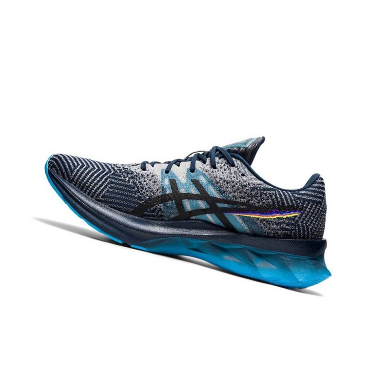 Chaussure Running Asics NOVABLAST Homme Bleu | BXWM57910