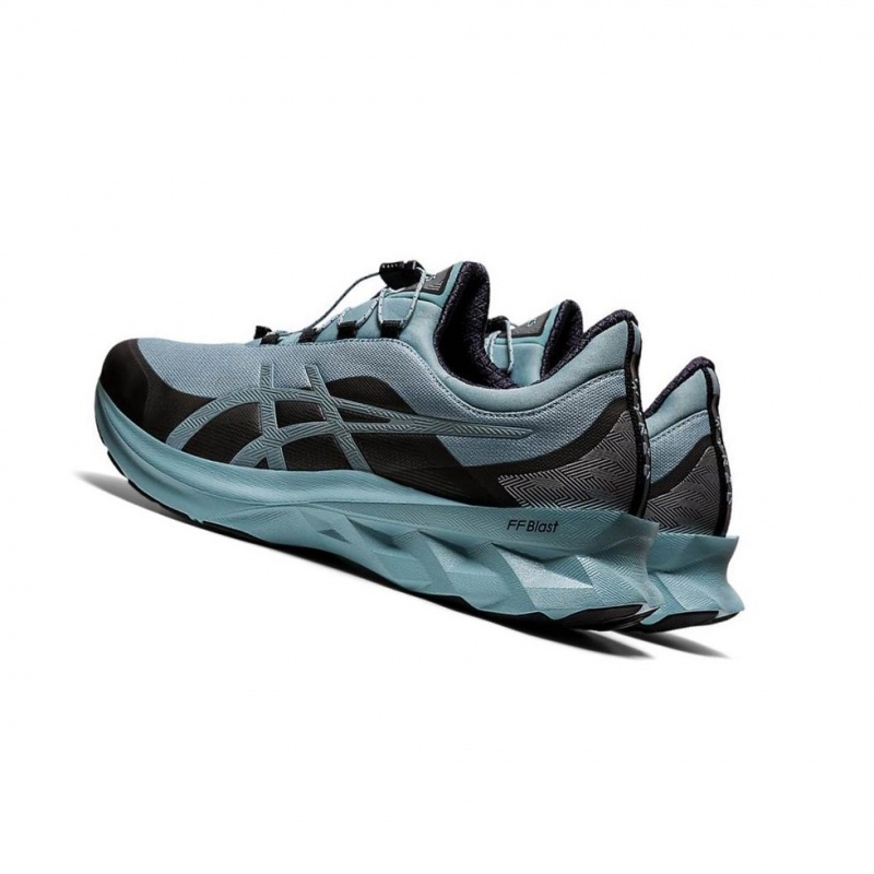 Chaussure Running Asics NOVABLAST Homme Bleu Clair | PYSH37804