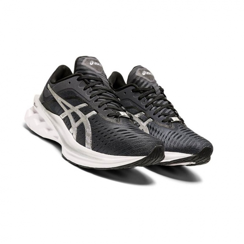 Chaussure Running Asics NOVABLAST PLATINUM Femme Grise | NJVU16973