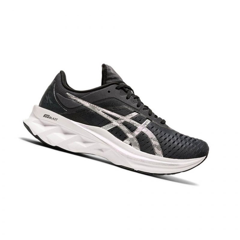 Chaussure Running Asics NOVABLAST PLATINUM Femme Grise | NJVU16973