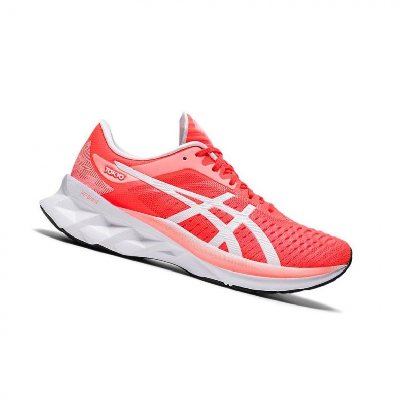 Chaussure Running Asics NOVABLAST TOKYO Femme Rouge | URFZ81652