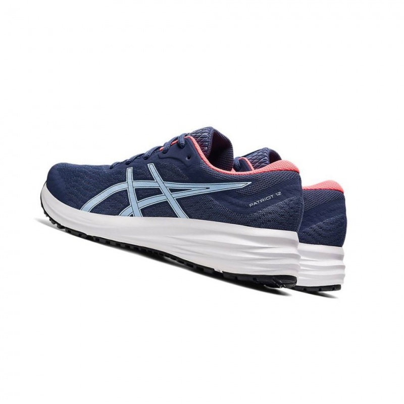 Chaussure Running Asics PATRIOT 12 Femme Bleu | ZQCS10673