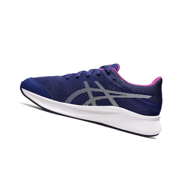 Chaussure Running Asics PATRIOT 13 GS Enfant Bleu | AISC25703