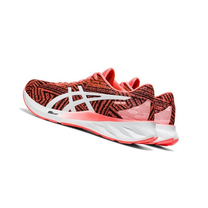 Chaussure Running Asics ROADBLAST Femme Rouge | SXEU81294