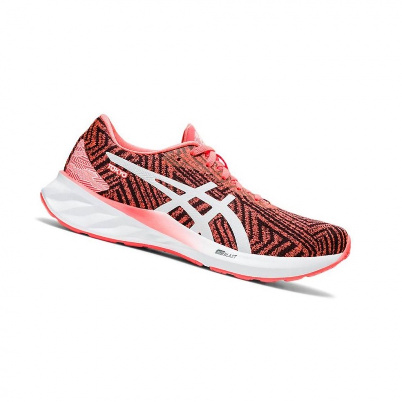 Chaussure Running Asics ROADBLAST Femme Rouge | SXEU81294