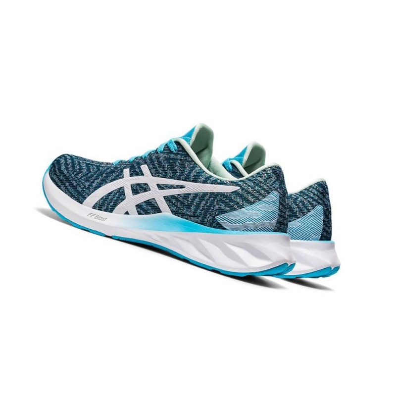 Chaussure Running Asics ROADBLAST Femme Turquoise Clair | ISJC82563