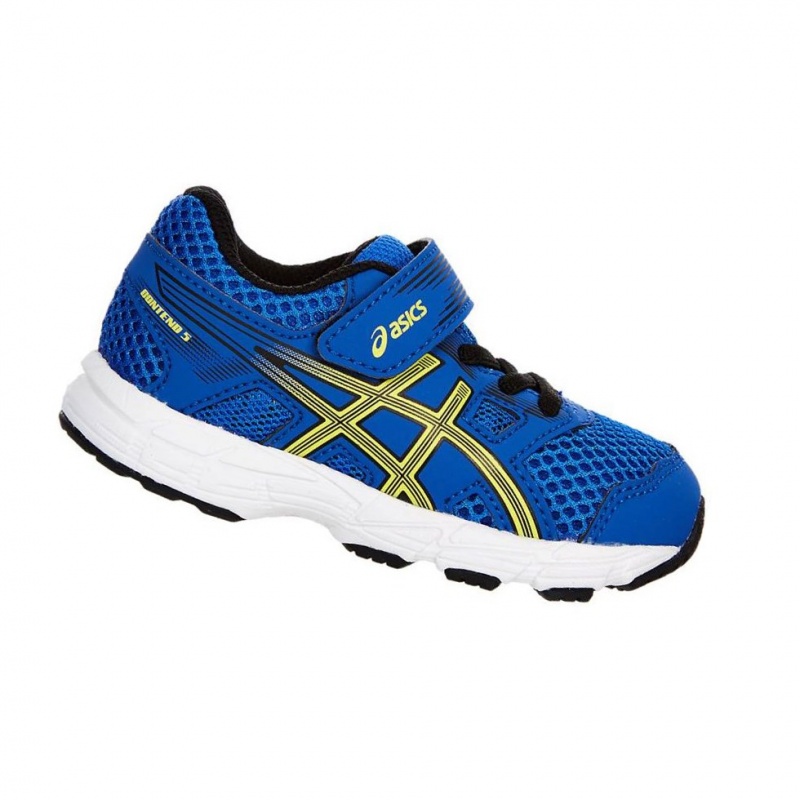 Chaussure Tennis Asics CONTEND 5 TS Enfant Bleu | OSKH21379