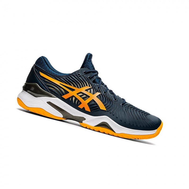 Chaussure Tennis Asics COURT FF 2 Homme Bleu | NHFB24306