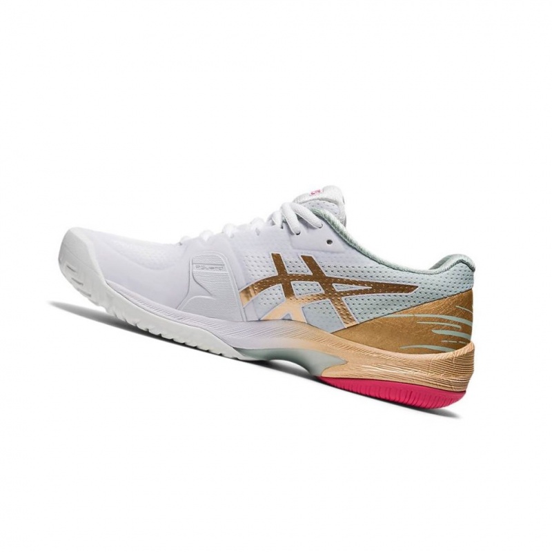 Chaussure Tennis Asics COURT SPEED FF Femme Blanche | GKQY05629