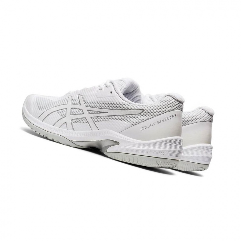 Chaussure Tennis Asics COURT SPEED FF Femme Blanche | LTPS48267