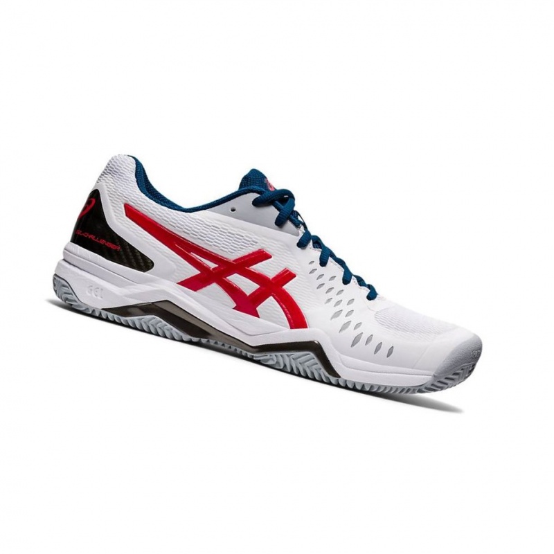 Chaussure Tennis Asics GEL-CHALLENGER 12 Homme Blanche | CGPJ39124