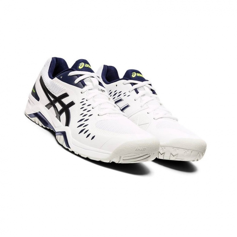 Chaussure Tennis Asics GEL-CHALLENGER 12 Homme Blanche | TVSX45016