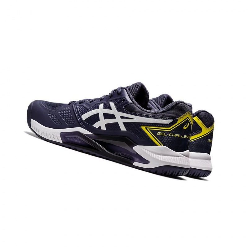 Chaussure Tennis Asics GEL-CHALLENGER 13 Homme Indigo Blanche | GAJT72859