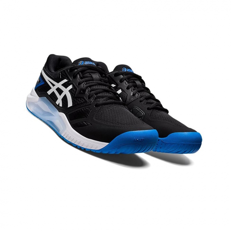 Chaussure Tennis Asics GEL-CHALLENGER 13 Homme Noir Bleu | MZGO97654