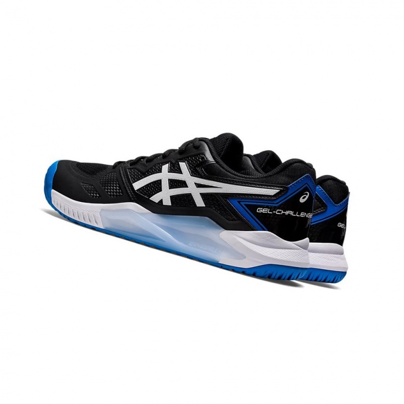 Chaussure Tennis Asics GEL-CHALLENGER 13 Homme Noir Bleu | MZGO97654