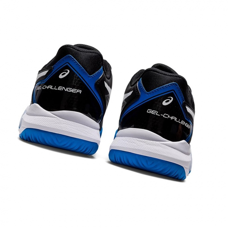 Chaussure Tennis Asics GEL-CHALLENGER 13 Homme Noir Bleu | MZGO97654