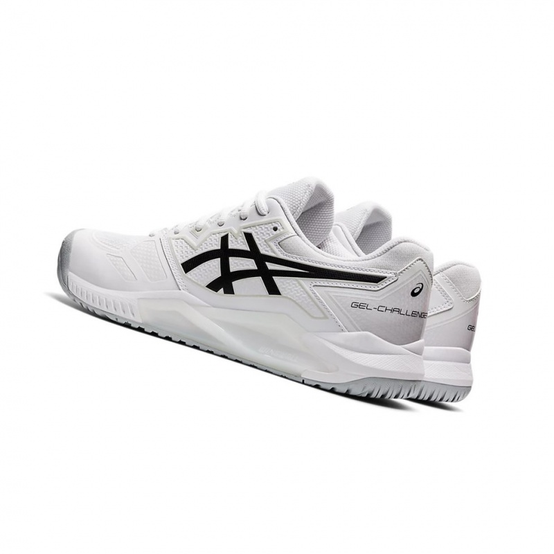 Chaussure Tennis Asics GEL-CHALLENGER 13 Homme Blanche Noir | RPKV03824