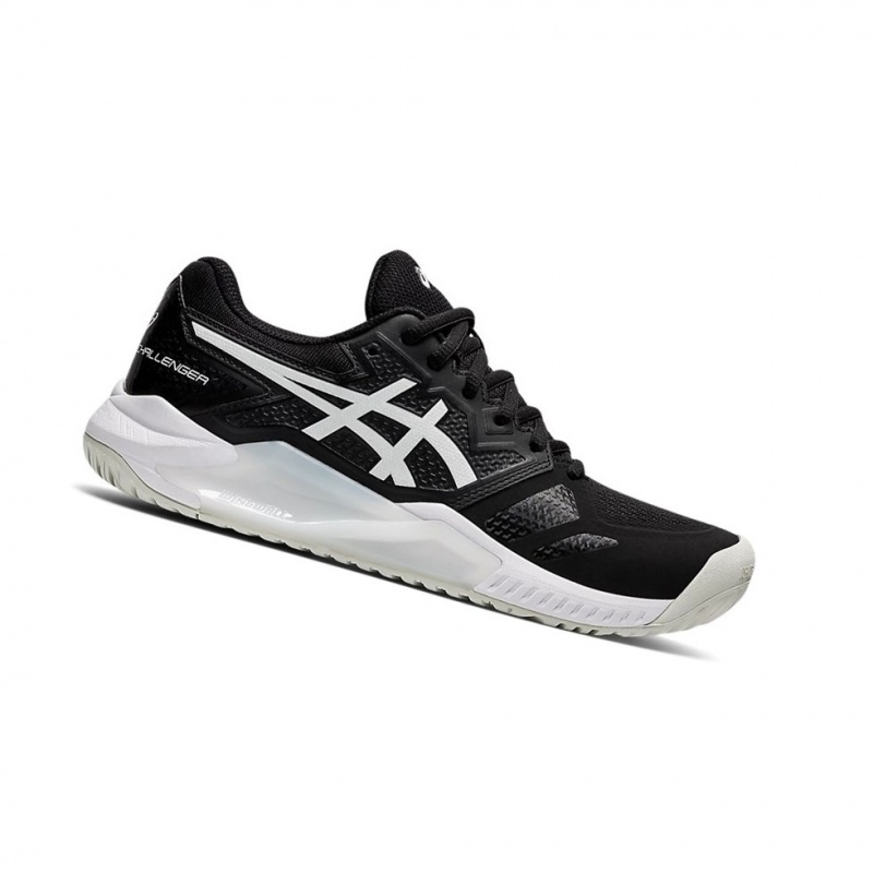 Chaussure Tennis Asics GEL-CHALLENGER 13 Femme Noir Blanche | TPSU28406