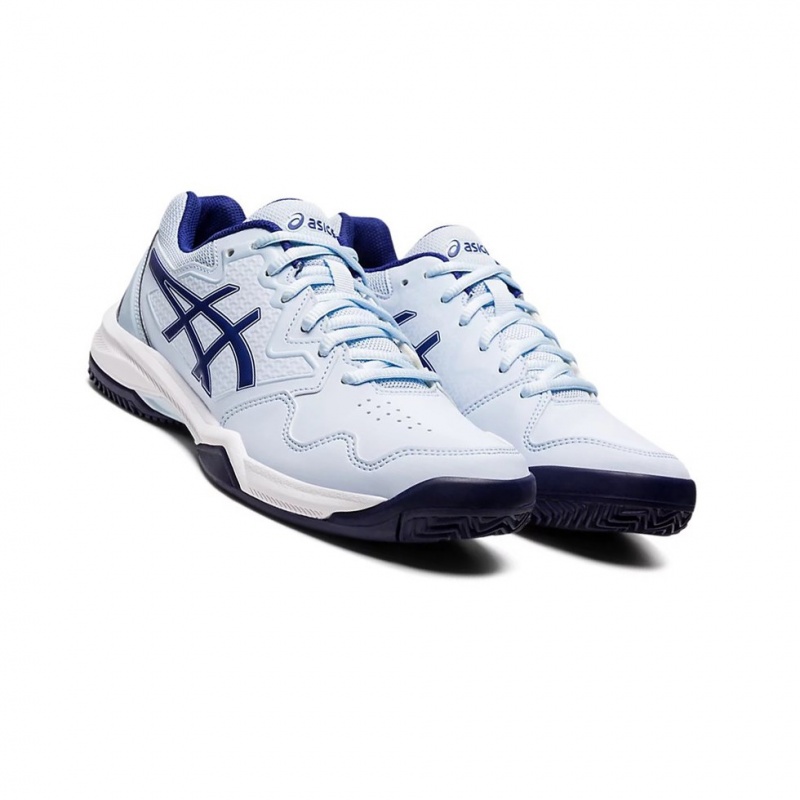 Chaussure Tennis Asics GEL-DEDICATE 7 CLAY Femme Bleu | HEGI73624