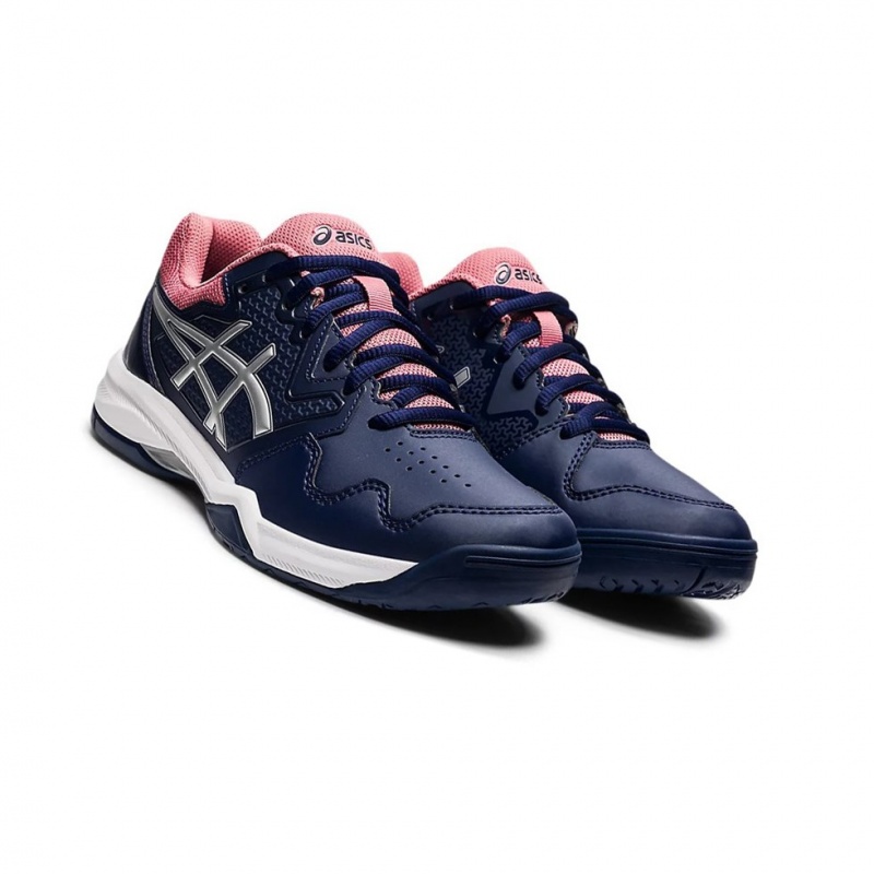 Chaussure Tennis Asics GEL-DEDICATE 7 Femme Argent | MINB51092