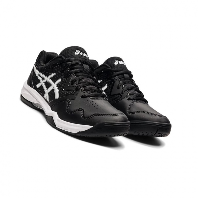 Chaussure Tennis Asics GEL-DEDICATE 7 Femme Noir Blanche | UYAF65789