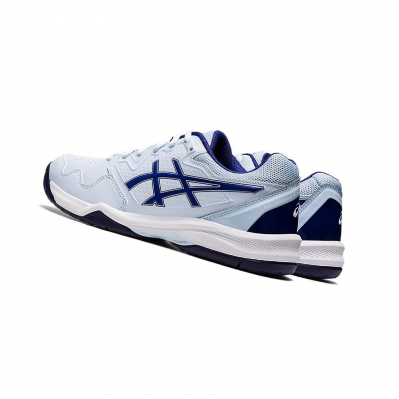 Chaussure Tennis Asics GEL-DEDICATE 7 Femme Bleu | GSVZ36859