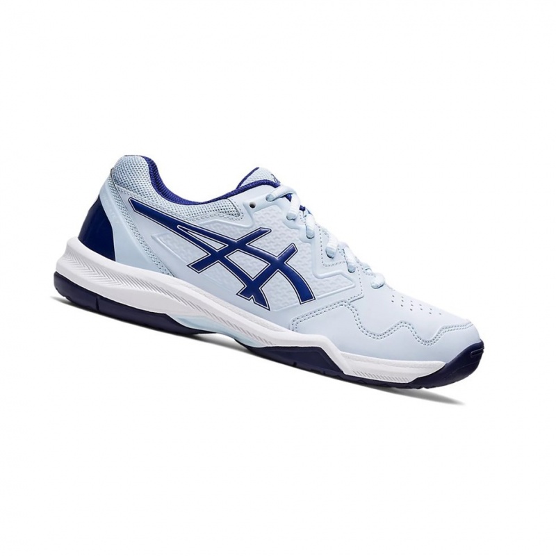 Chaussure Tennis Asics GEL-DEDICATE 7 Femme Bleu | GSVZ36859