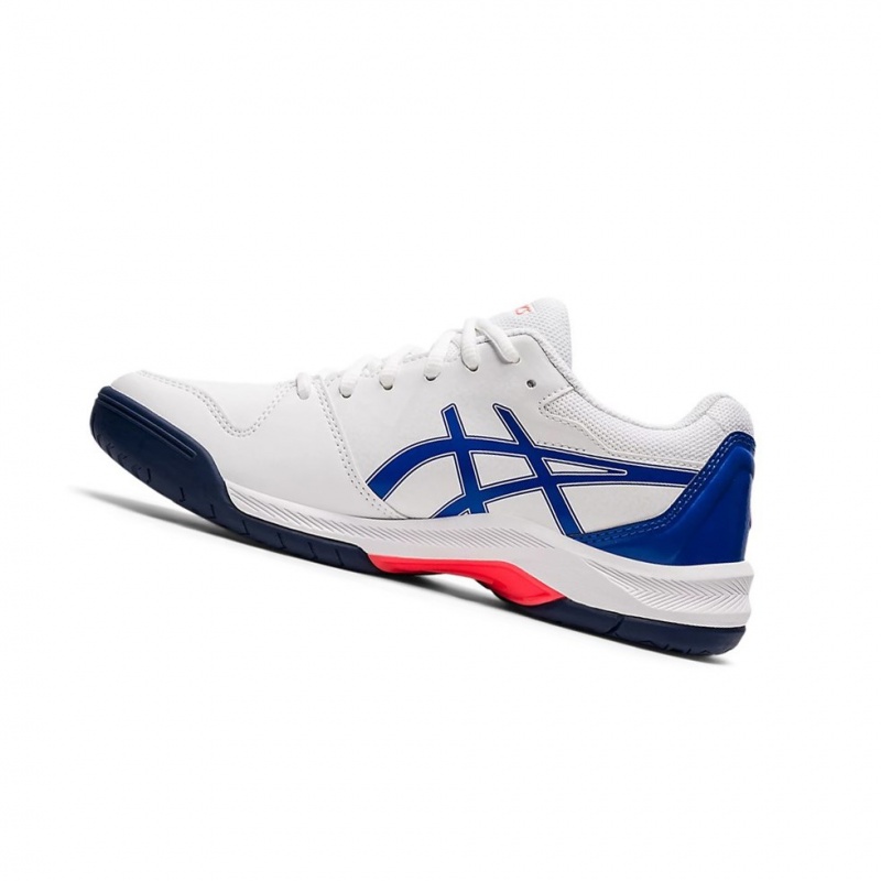 Chaussure Tennis Asics GEL-DEDICATE 7 Femme Blanche Bleu | BEHY23046