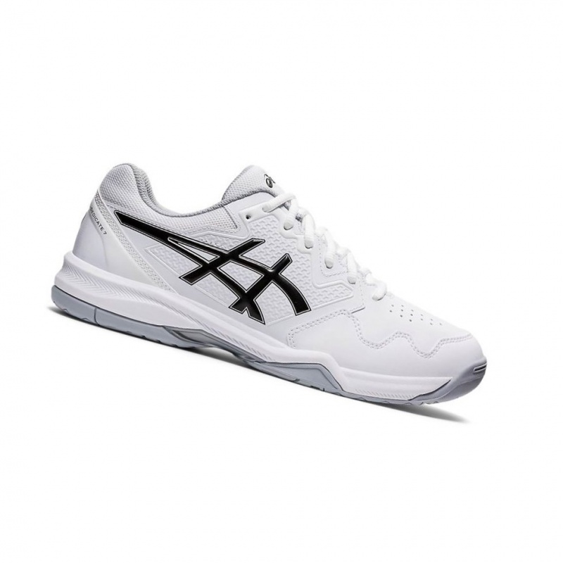 Chaussure Tennis Asics GEL-DEDICATE 7 Homme Blanche | ETWC25938