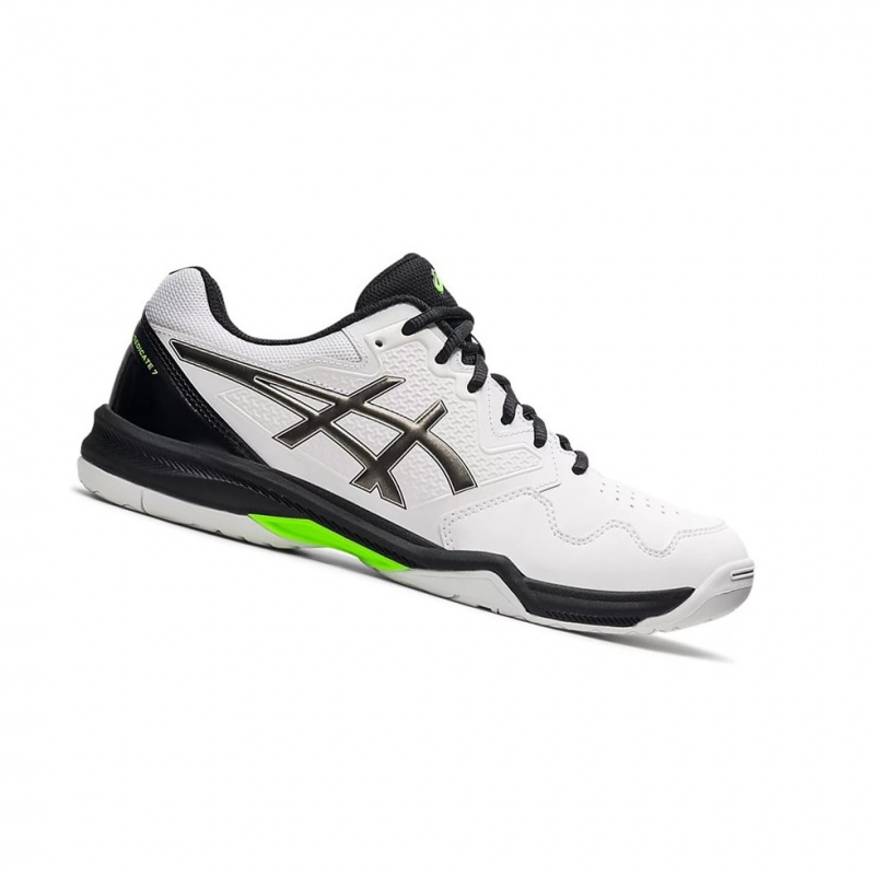 Chaussure Tennis Asics GEL-DEDICATE 7 Homme Blanche | GUYV71536