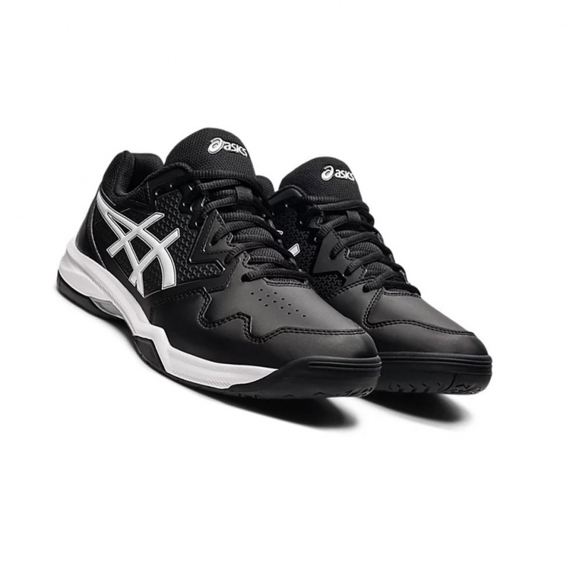 Chaussure Tennis Asics GEL-DEDICATE 7 Homme Noir Blanche | FXUL21637