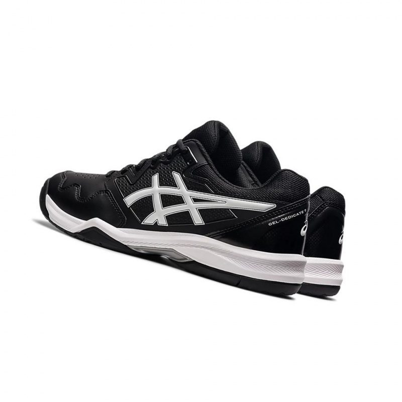 Chaussure Tennis Asics GEL-DEDICATE 7 Homme Noir Blanche | FXUL21637