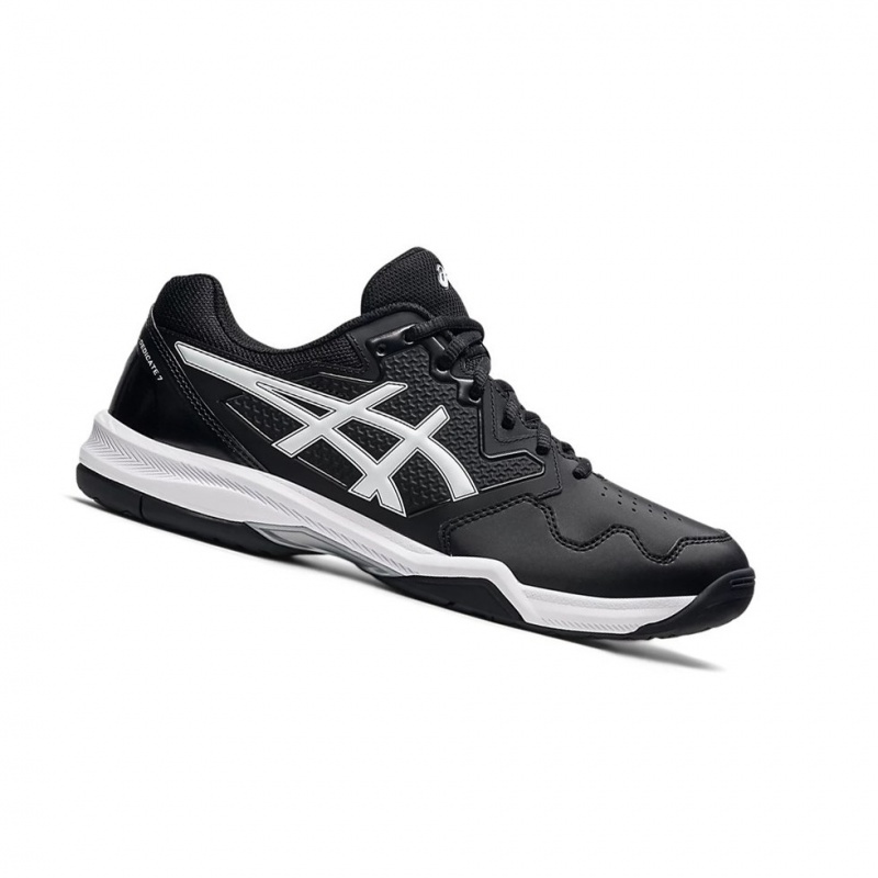 Chaussure Tennis Asics GEL-DEDICATE 7 Homme Noir Blanche | FXUL21637