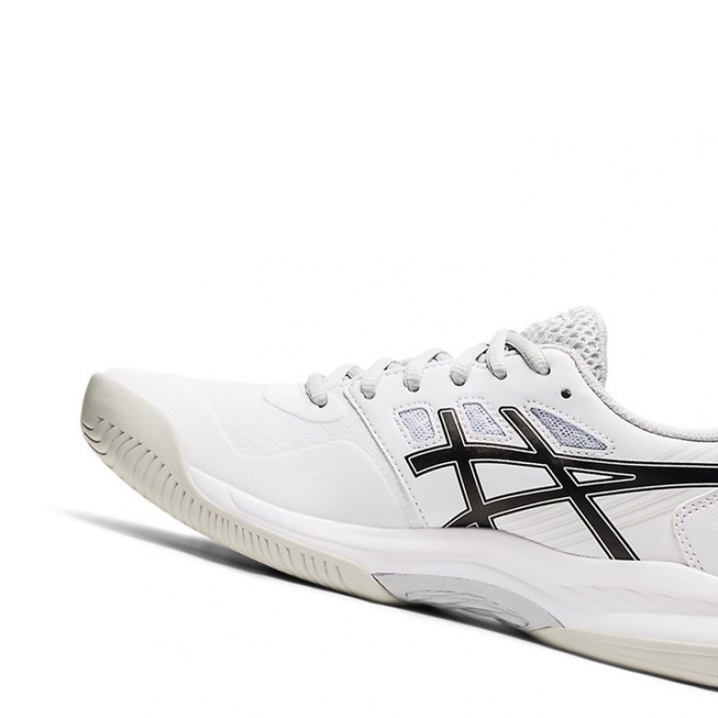 Chaussure Tennis Asics GEL-GAME 8 Femme Blanche Noir | KLMU75432