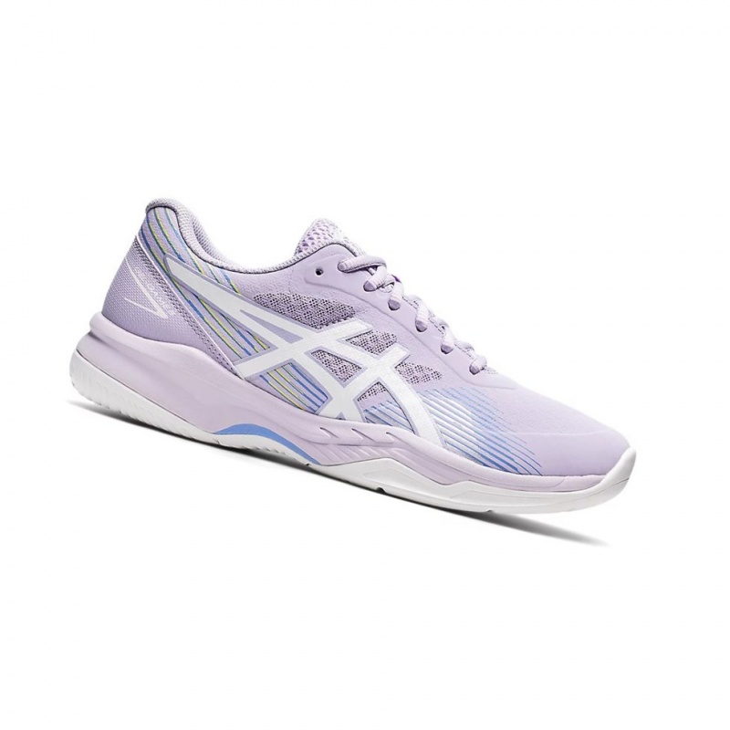 Chaussure Tennis Asics GEL-GAME 8 Femme Blanche | QZHL87036