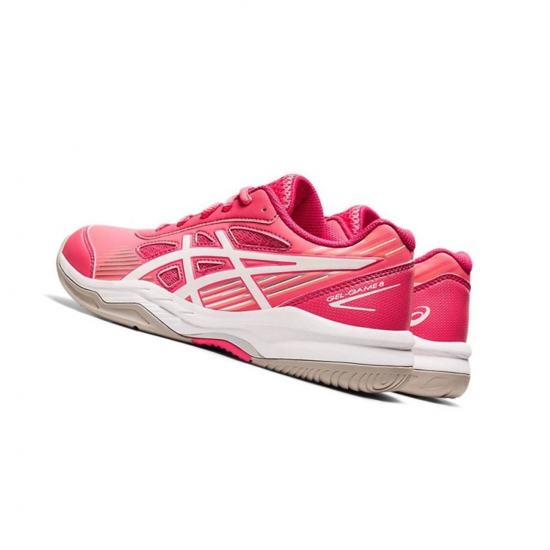 Chaussure Tennis Asics GEL-GAME 8 GS Enfant Rose | VEBP81790