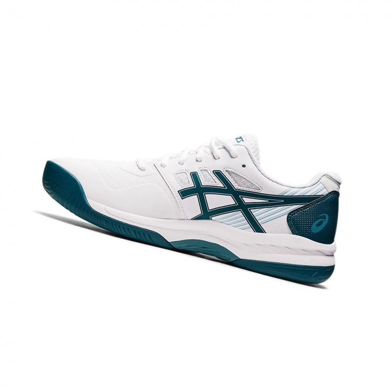 Chaussure Tennis Asics GEL-GAME 8 Homme Blanche | WYGL46089