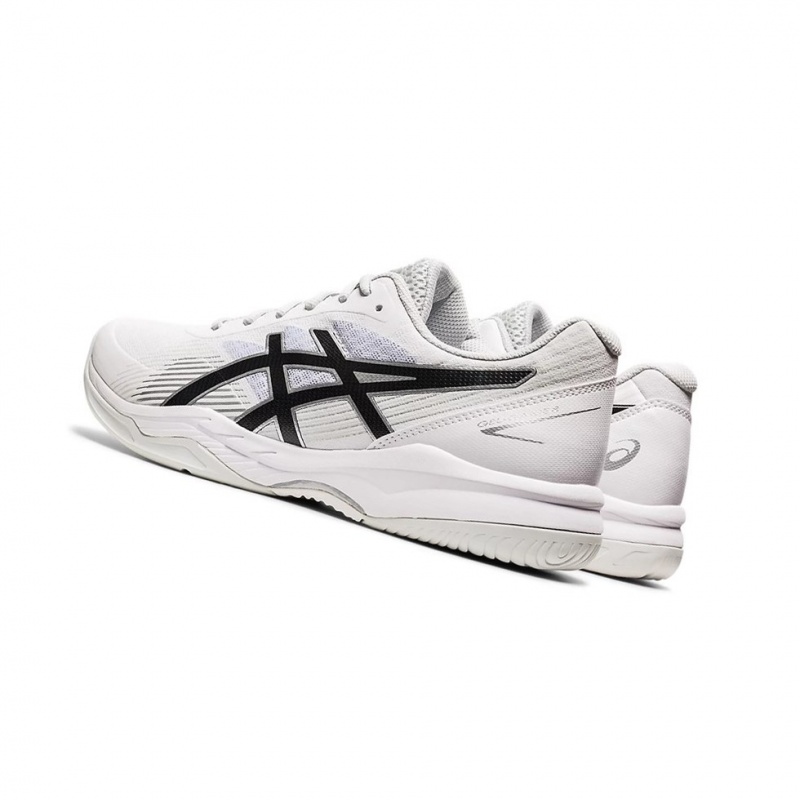 Chaussure Tennis Asics GEL-GAME 8 Homme Blanche Noir | KHVJ19382