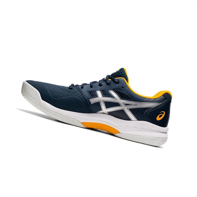 Chaussure Tennis Asics GEL-GAME 8 Homme Bleu Argent | LAGY01429