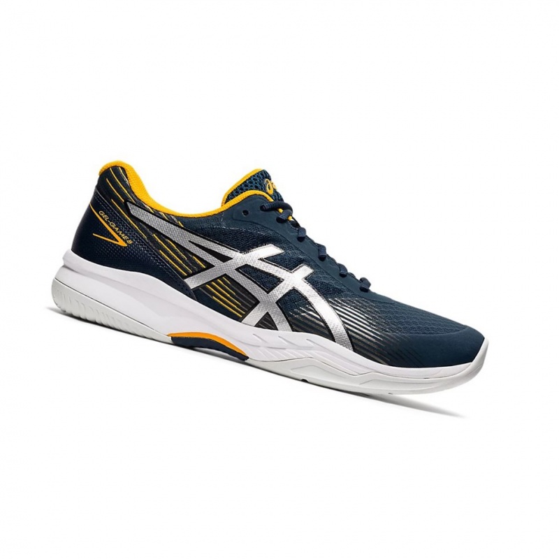 Chaussure Tennis Asics GEL-GAME 8 Homme Bleu Argent | ILMU20965