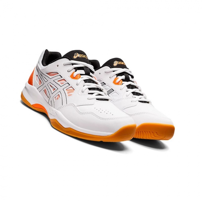 Chaussure Tennis Asics GEL-RENMA Homme Blanche Orange | XJFQ83496